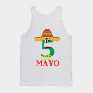 Cinco de Mayo Mexican Celebration Tank Top